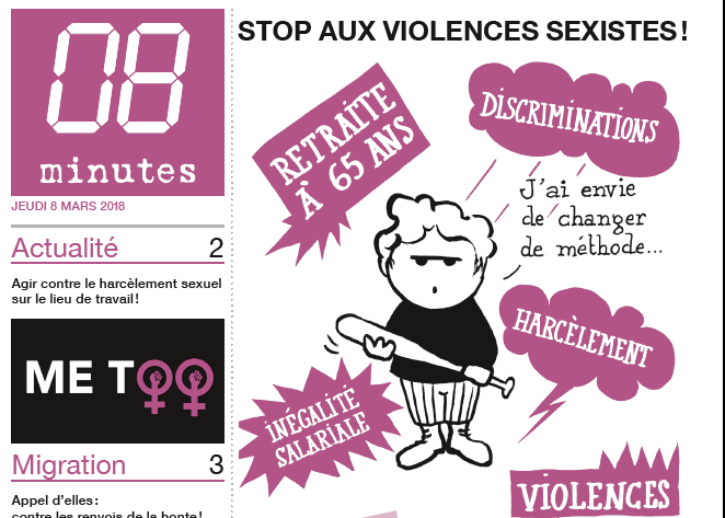 8 minutes : Stop aux violences sexistes