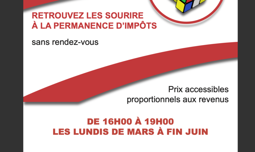 Permanences impôts 2024 du POP Vaud à Lausanne