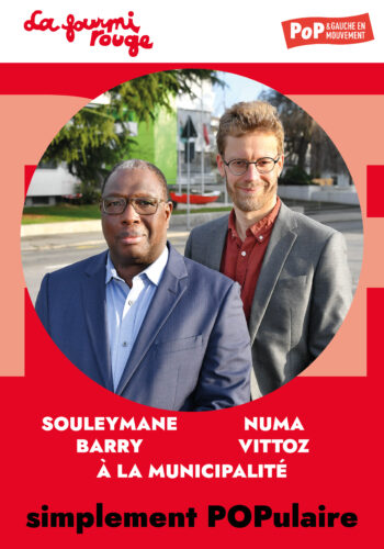 Souleymane Barry et Numa Vittoz
